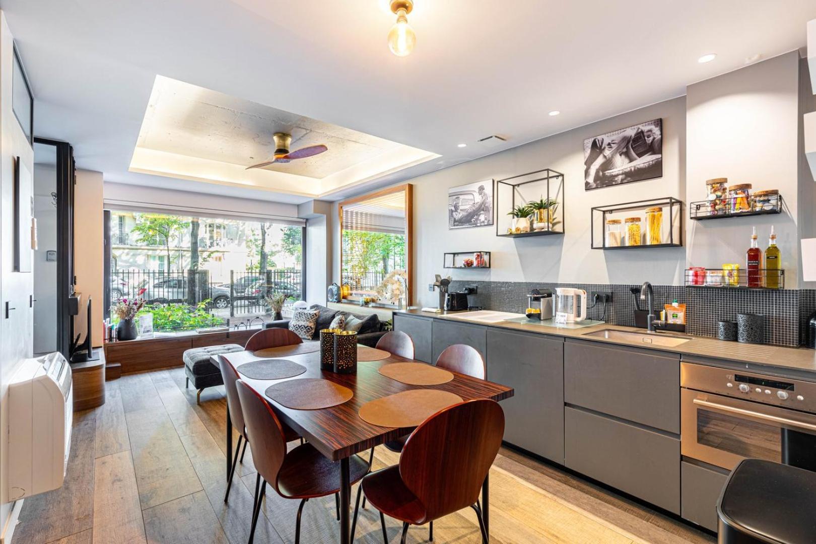 Modern Family Apartment Next To The Eiffel Tower París Exterior foto